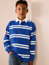 Cobalt Blue Rugby Polo Shirt (3-16yrs) - Size 3 Years (98cm) - Cobalt Blue