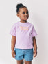 Lilac Purple Smile Slogan T-Shirt (3mths-7yrs) - Lilac Purple / 12-18 Months (80-86cm)