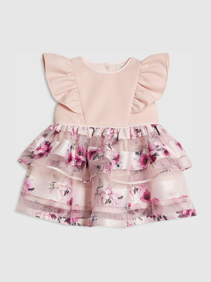 River Island Purple Floral Occasion Dress