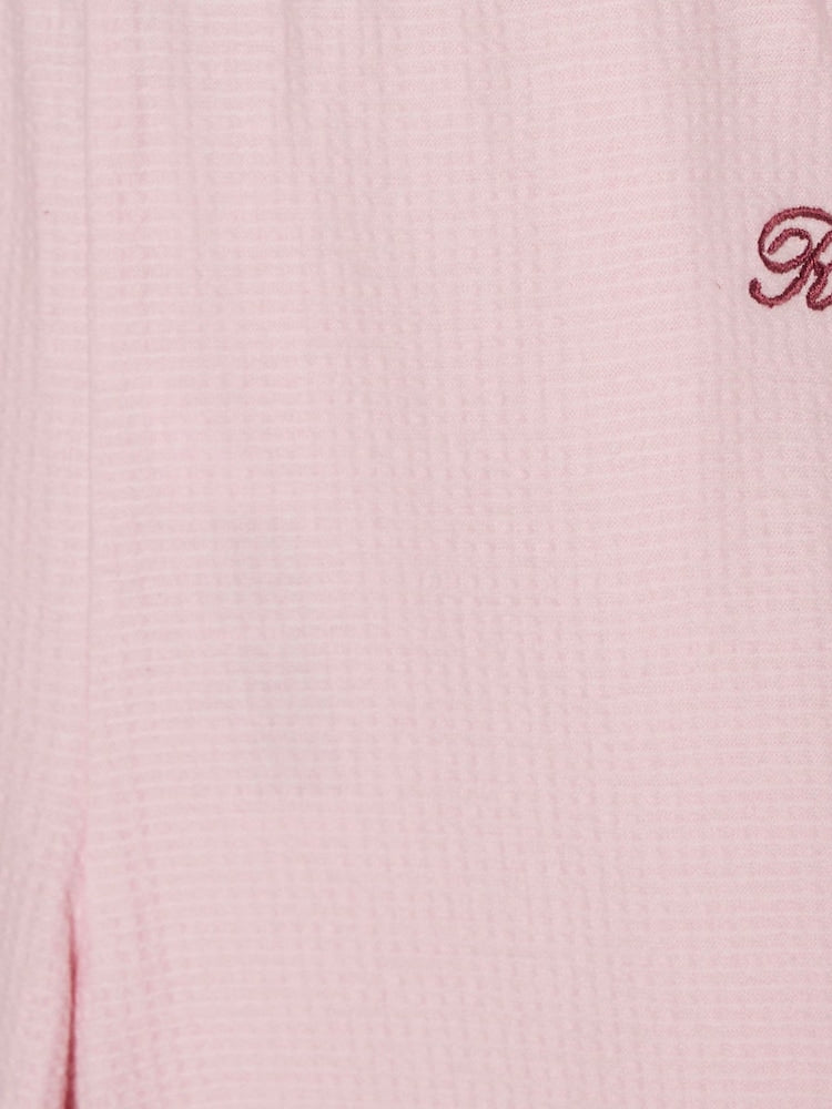 River Island Pink Texture Baby T-Shirt &amp; Kickflare Set