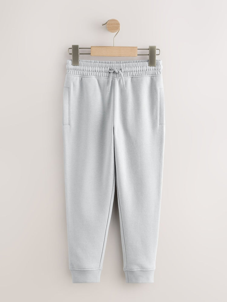 Grey/Black/Teal Slim Fit Joggers 3 Pack (3-16yrs)