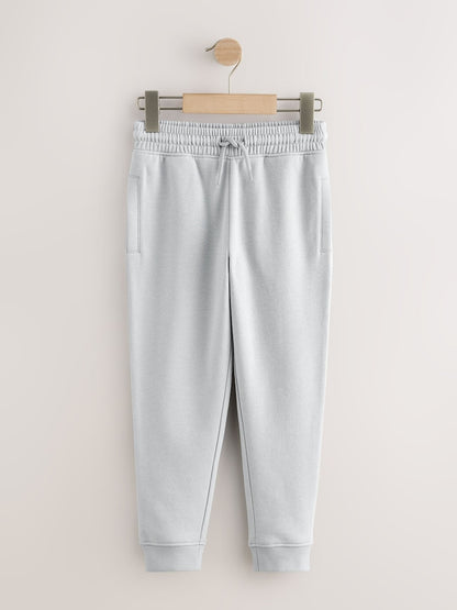 Grey/Black/Teal Slim Fit Joggers 3 Pack (3-16yrs)