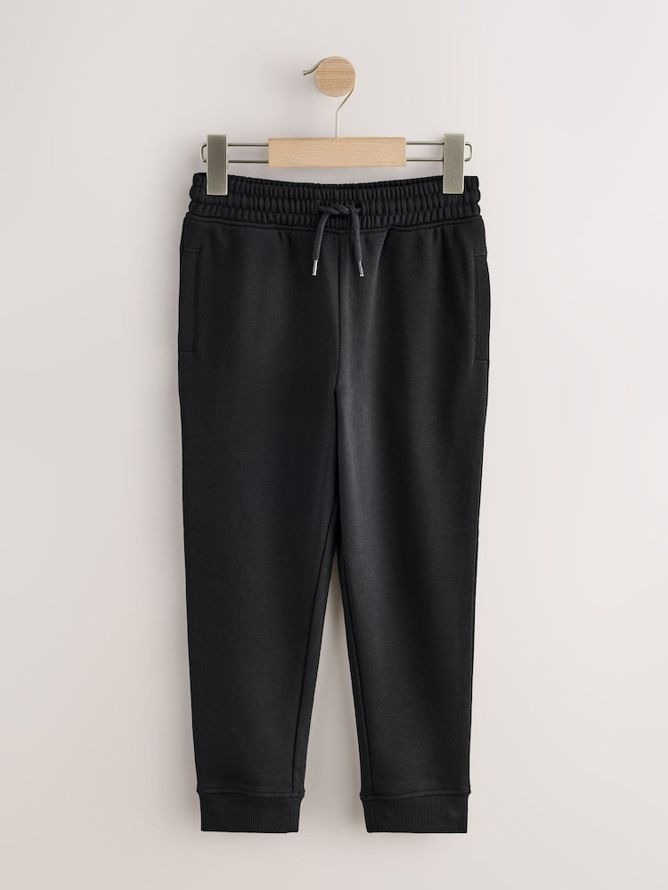 Grey/Black/Teal Slim Fit Joggers 3 Pack (3-16yrs)