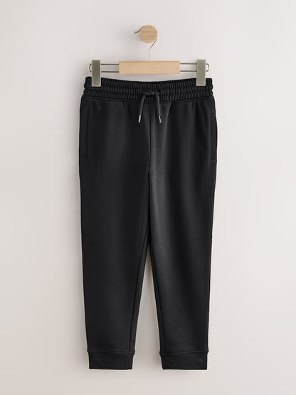 Grey/Black/Teal Slim Fit Joggers 3 Pack (3-16yrs)