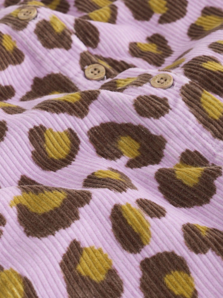 Purple/Green Leopard Print