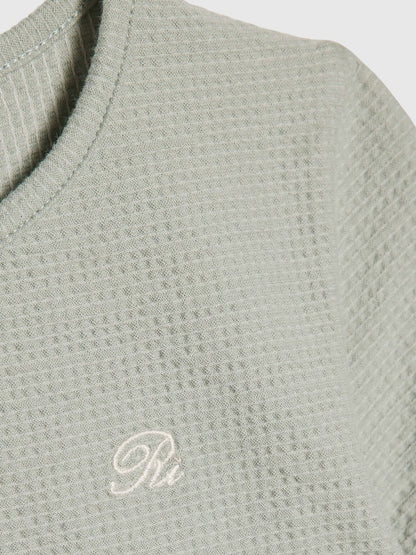 River Island Green Texture Baby T-Shirt &amp; Kickflare Set