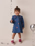 Blue Cherry Sequin Denim Dress (3mths-8yrs) - Blue Cherry Sequin Denim / 12-18 Months (80-86cm)