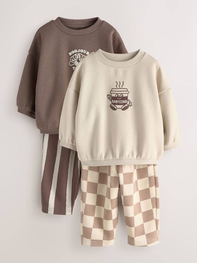 Brown/Cream