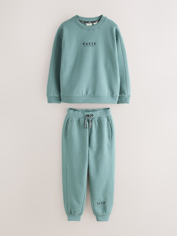 Baker by Ted Baker Mid Green Sweatshirt and Joggers Set