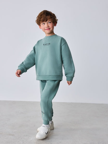 Baker by Ted Baker Mid Green Sweatshirt and Joggers Set