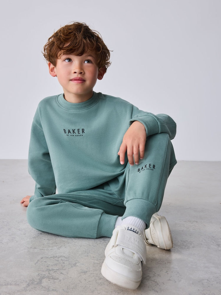 Baker by Ted Baker Mid Green Sweatshirt and Joggers Set