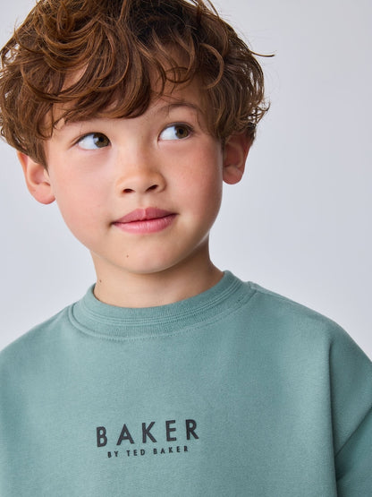 Baker by Ted Baker Mid Green Sweatshirt and Joggers Set