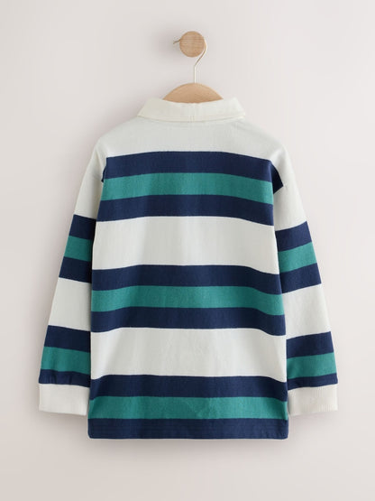 Green/Ecru Stripe