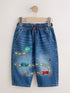 Mid Blue Denim Car Wide Fit Jeans (3mths-7yrs) - Mid Blue Denim Car Wide Fit / 12-18 Months (80-86cm)