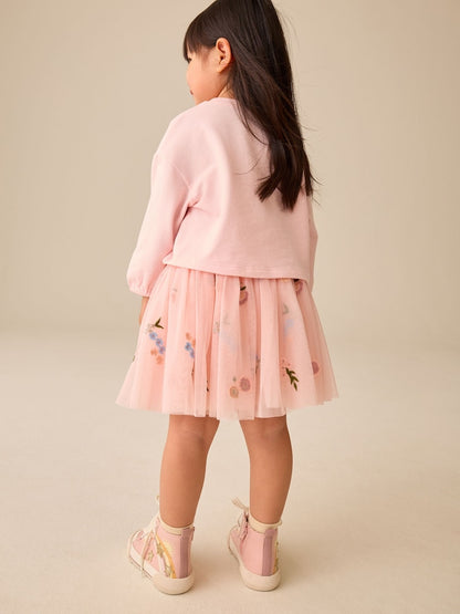 Pale Pink Embroidery