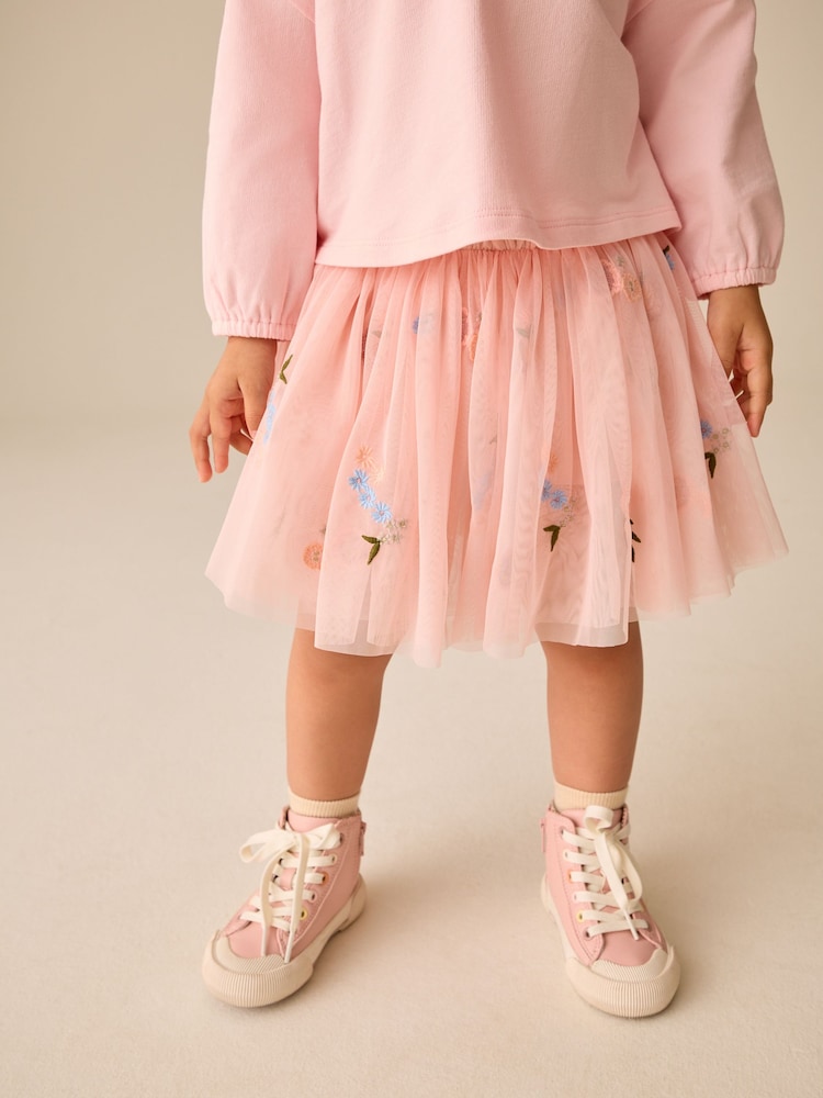 Pale Pink Embroidery