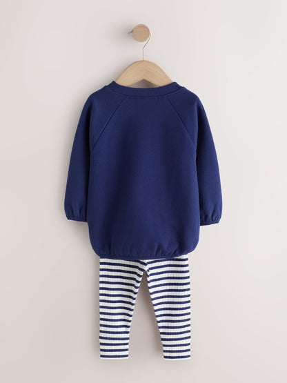 Navy/Pink Sweatshirt and