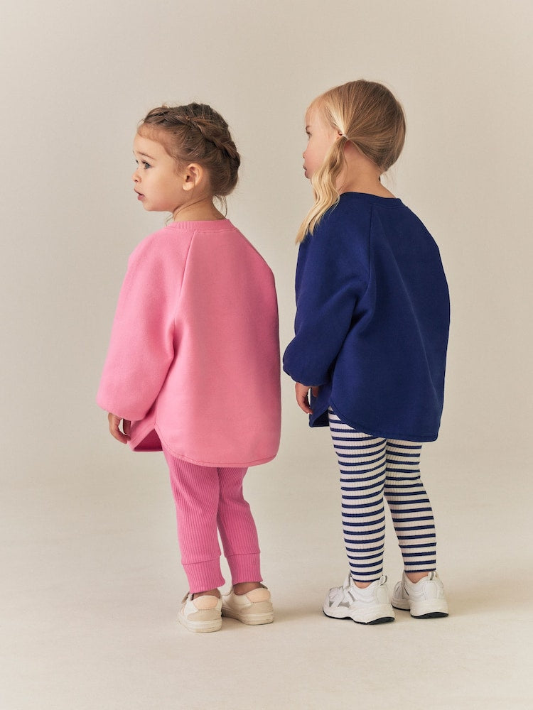 Navy/Pink Sweatshirt and