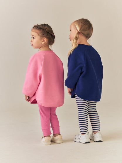 Navy/Pink Sweatshirt and