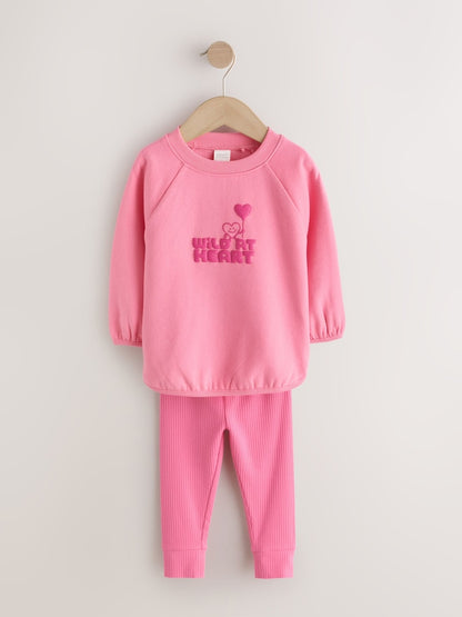 Navy/Pink Sweatshirt and
