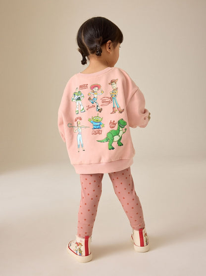 Pink Toy Story Sweatshirt and Leggings Set (3mths-7yrs) - Pink / 12 - 18 Months (80 - 86cm)