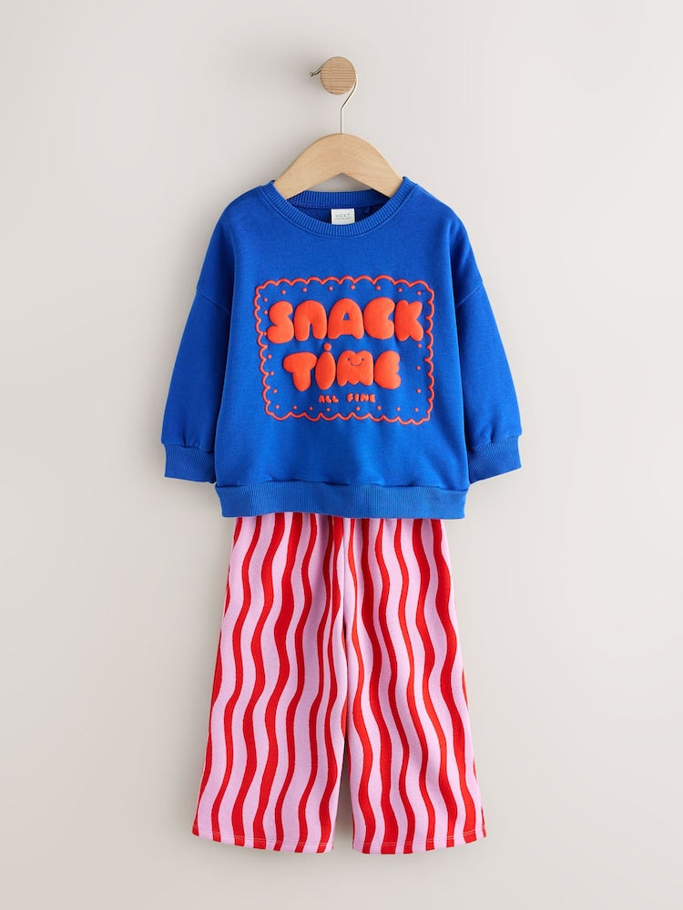 Cobalt Blue Snack Time