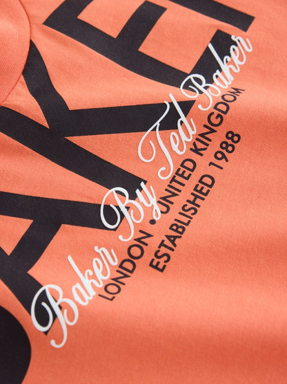 Baker by Ted Baker Oversized Graphic T-Shirt