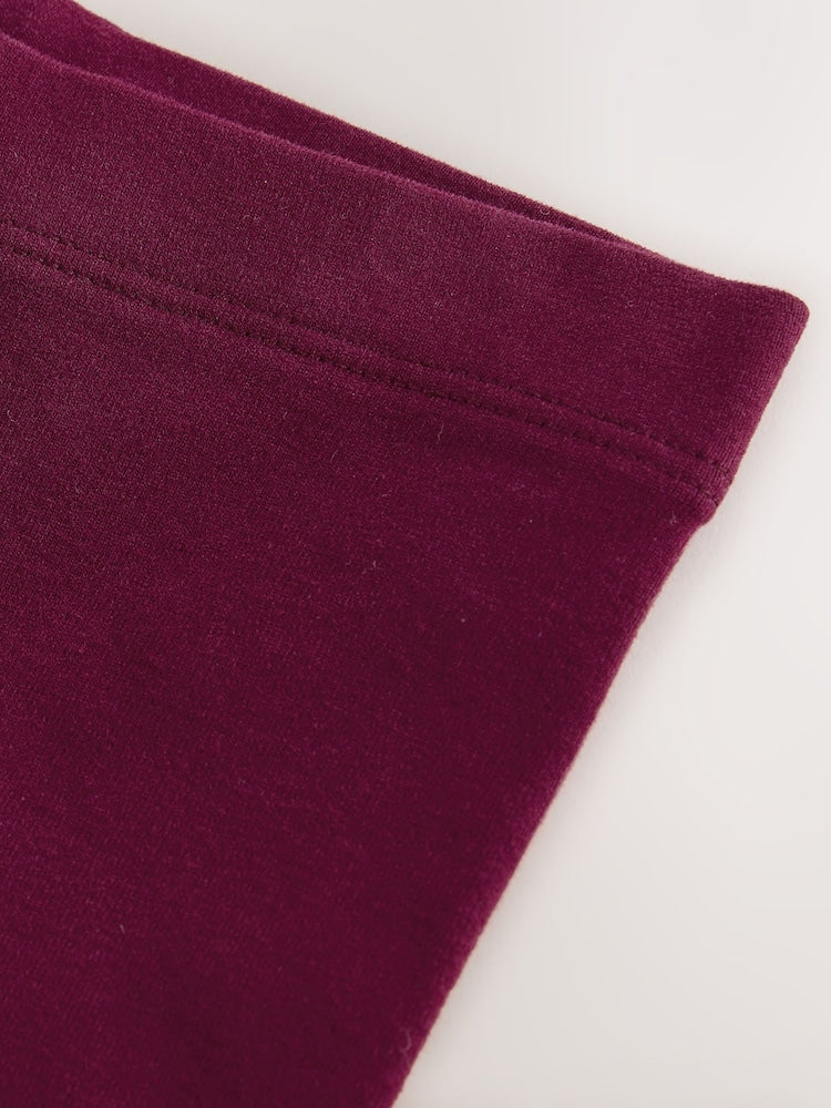 Burgundy Red Leggings (3mths-7yrs)