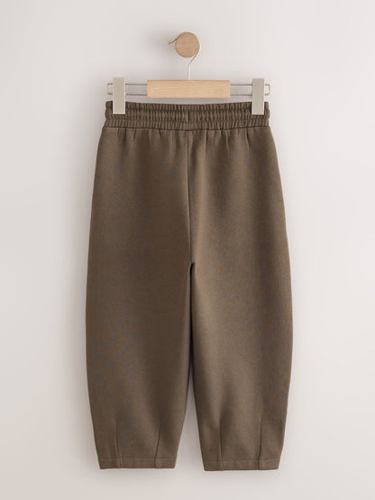 Brown Tapered Loose Joggers (3-16yrs)