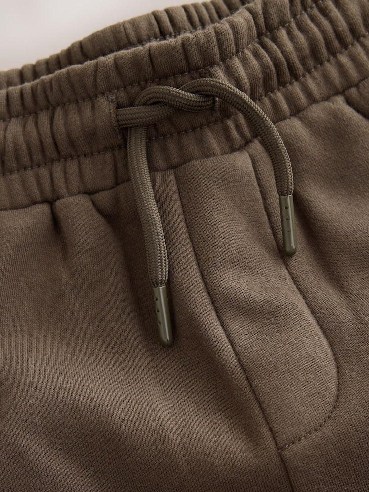 Brown Tapered Loose Joggers (3-16yrs)
