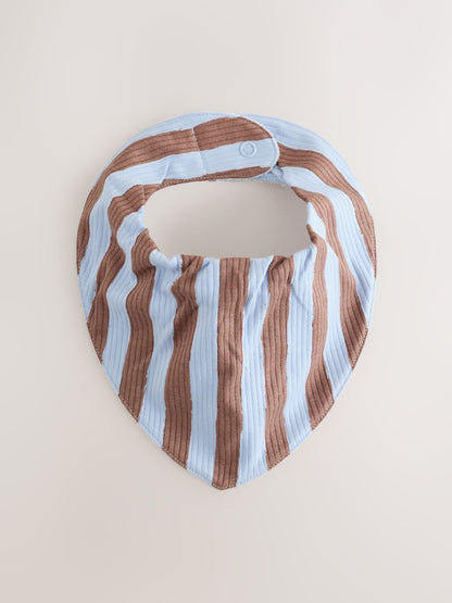 Image 25: Blue Brunch Dribble Bibs 5 Pack - Image 4 of 8
