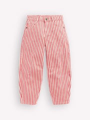 Boden Red Barrel Leg Jeans - Size 2-3 Years (92-98cm)