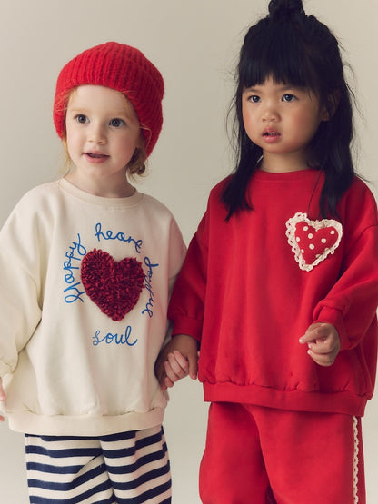 Red Sweatshirt and Barrel Trousers Set 2 Pack (3mths-7yrs)