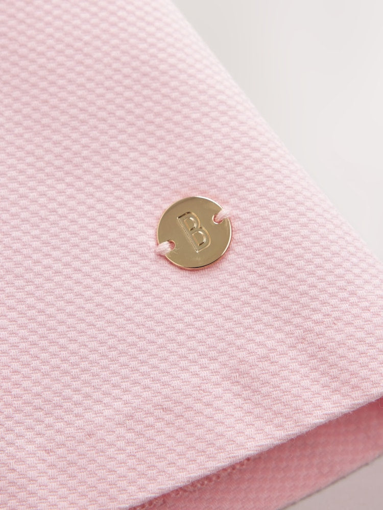 Baker by Ted Baker Pink Pique Pleated Woven Bow Detail Dress