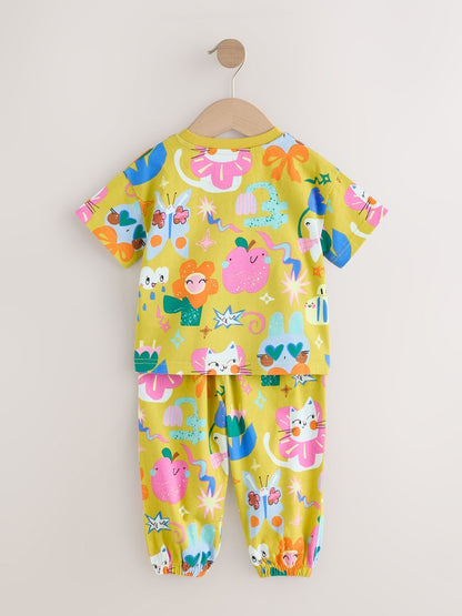 Pink/Blue Cat/Floral