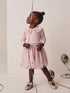 Pink Occassion Bow Collar Dress (3mths-10yrs) - Pink / 12-18 Months (80-86cm)