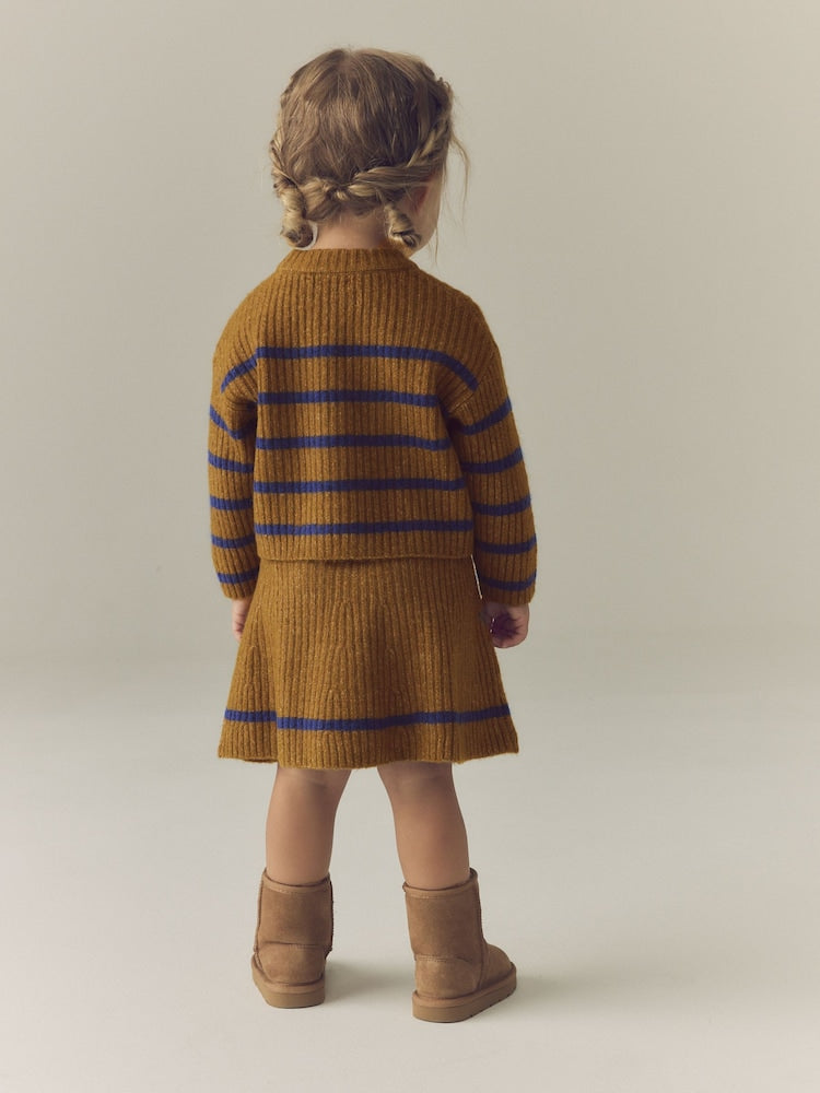 Brown and Blue