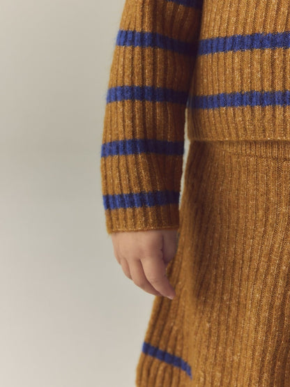 Brown and Blue