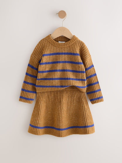 Brown and Blue
