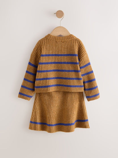 Brown and Blue