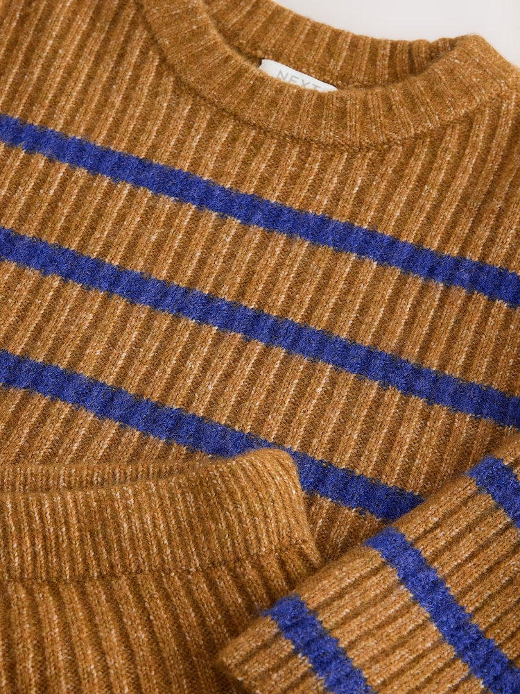 Brown and Blue