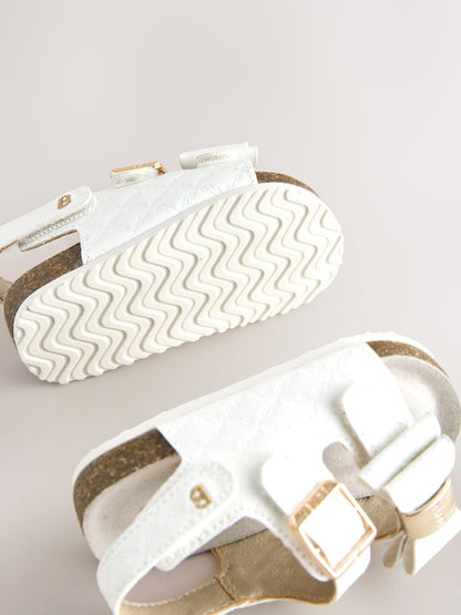 Baker by Ted Baker Baby Footbed Padders Sandals - Size EU 17 (UK 1)