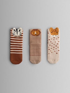 Nike Blue Infant Gripper Socks 3 Pack - Size 1-2 Years (80-92cm)