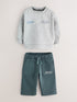 Baker by Ted Baker Graphic Sweatshirt and Wide Leg Jogger Set