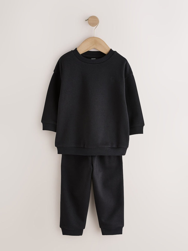 Green/Blue Sweat Top &amp; Joggers Set 6 Piece (3mths-7yrs)
