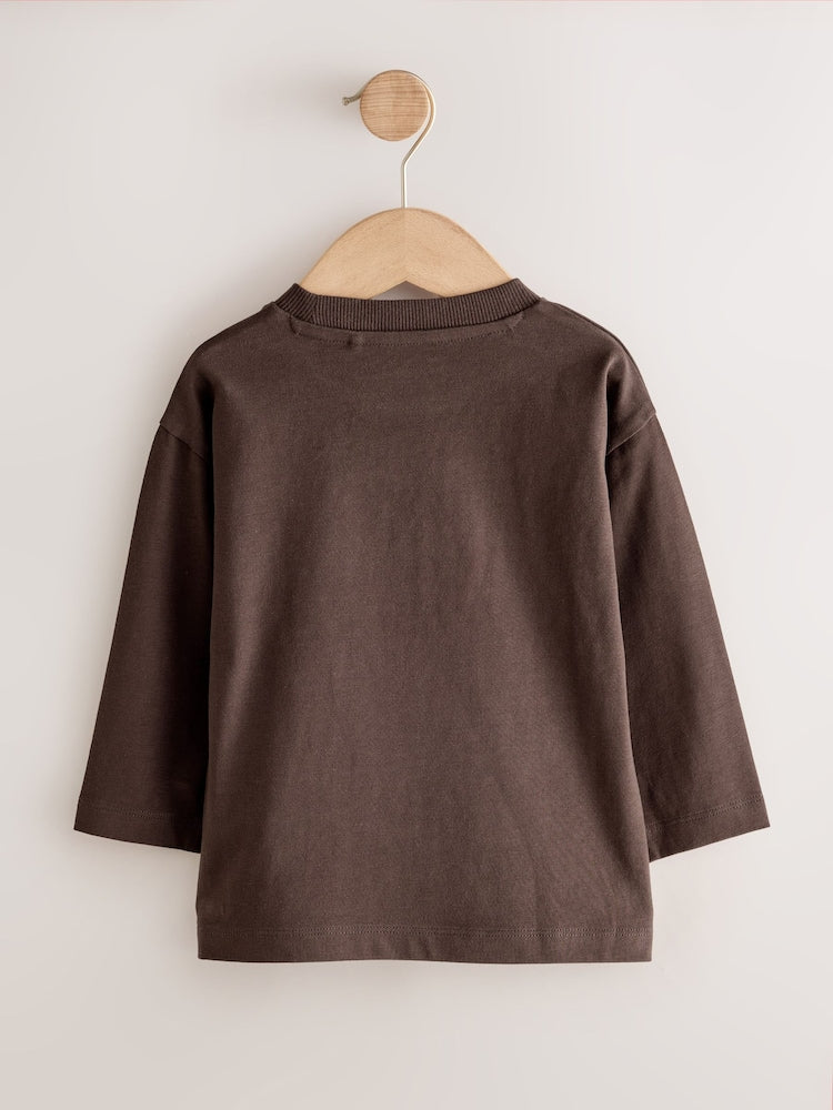 Neutral Digger Long Sleeve Graphic