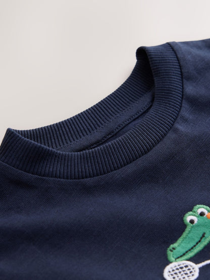 Dark Navy Safari Animal