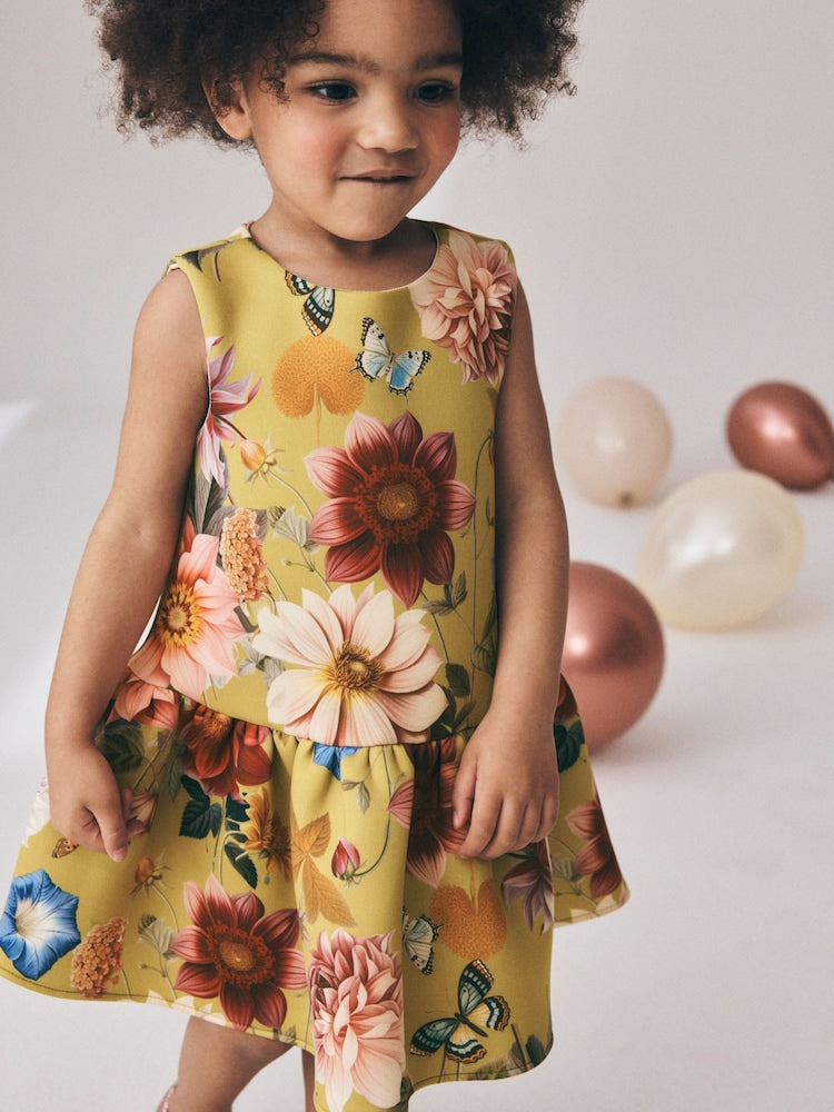 Mustard Yellow Scuba Occasion