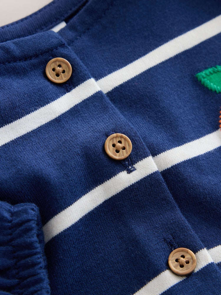 Navy Stripe Ladybird (3mths-7yrs)