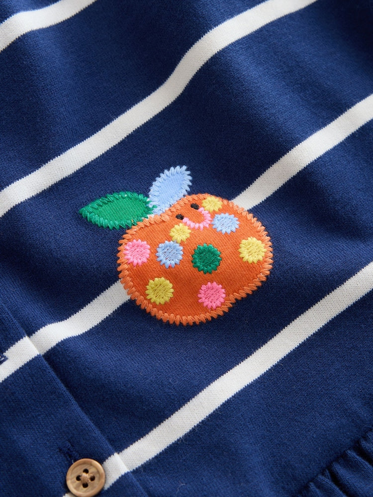 Navy Stripe Ladybird (3mths-7yrs)